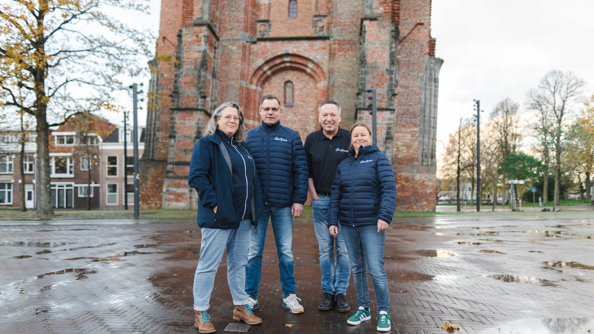 vier energiecoaches van de gemeente leeuwarden
